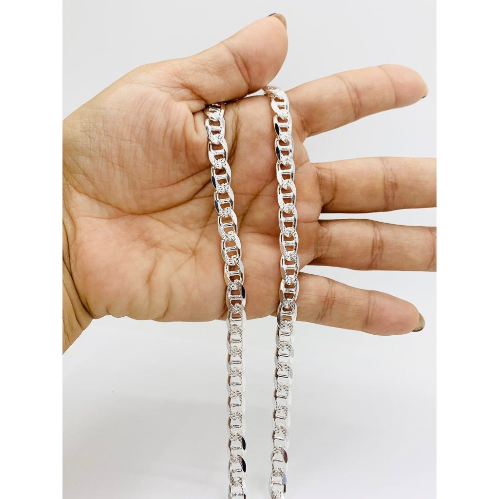 925 Sterling Silver Necklave 20” Women Or Men Gucci